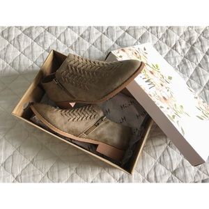 Braided Ankle Booties